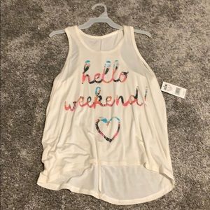 Cute summer tank top